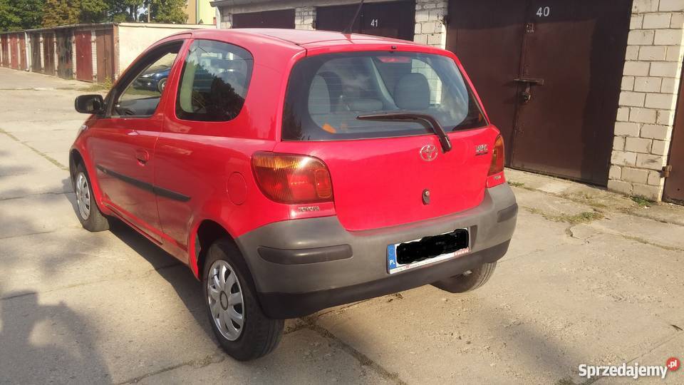 Toyota Yaris 10 Kat 2003 r mazowieckie