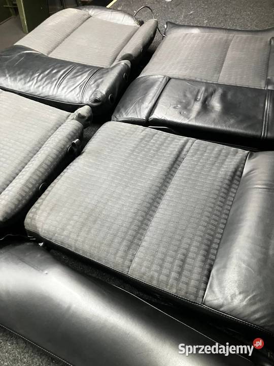 Fotele Passat B5 polift półskóra komplet grzany Warszawa