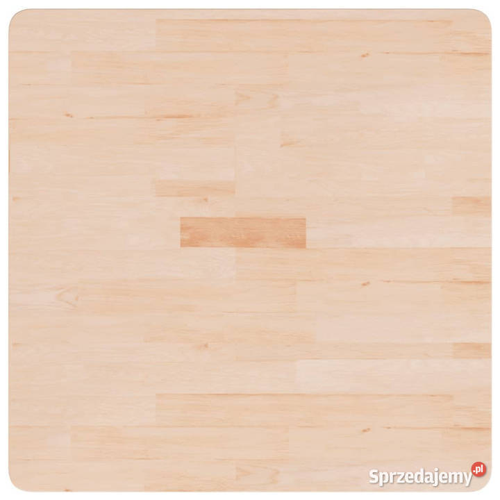 Kwadratowy blat do stolika 70x70x15 surowe Blaty Warszawa