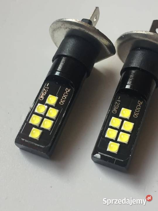 H1 żarówki LED x 2 sztuki SMD 36W 6500k 12V mazowieckie Pomiechówek