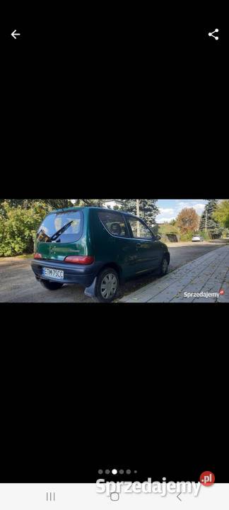 Fiat Seicento 80 przebiegu Łódź