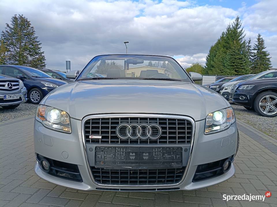 Audi A4 B7 SLine 18 Turbo Gwint Cabrio elektryczne szyby Tomaszów Lubelski