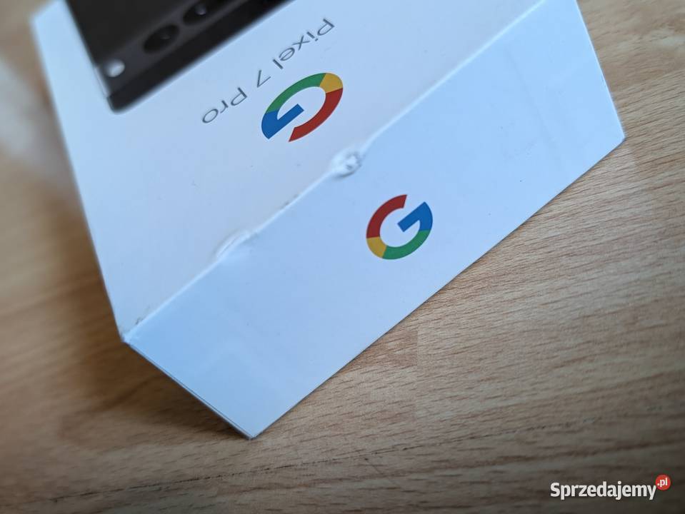 Pudełko Google Pixel 7 Pro 128 GB Obsidian sprzedam