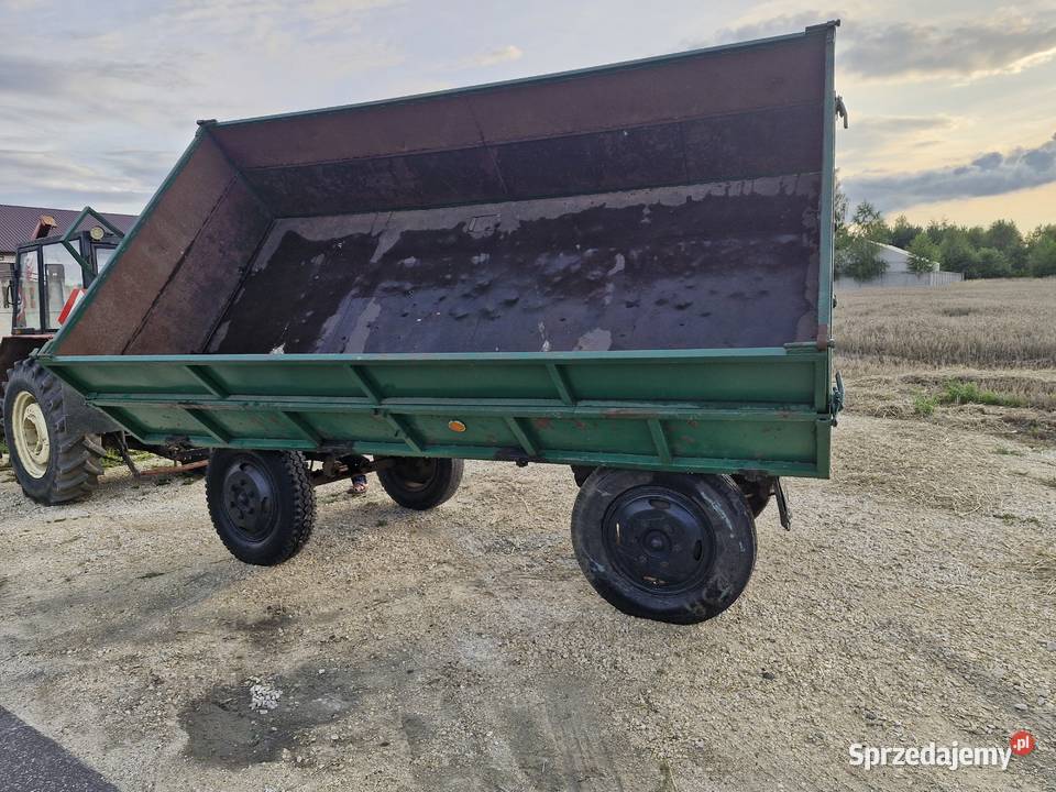 Przyczepa Wywrotka SANOK D44B Podwójne burty Tuszyn sprzedam