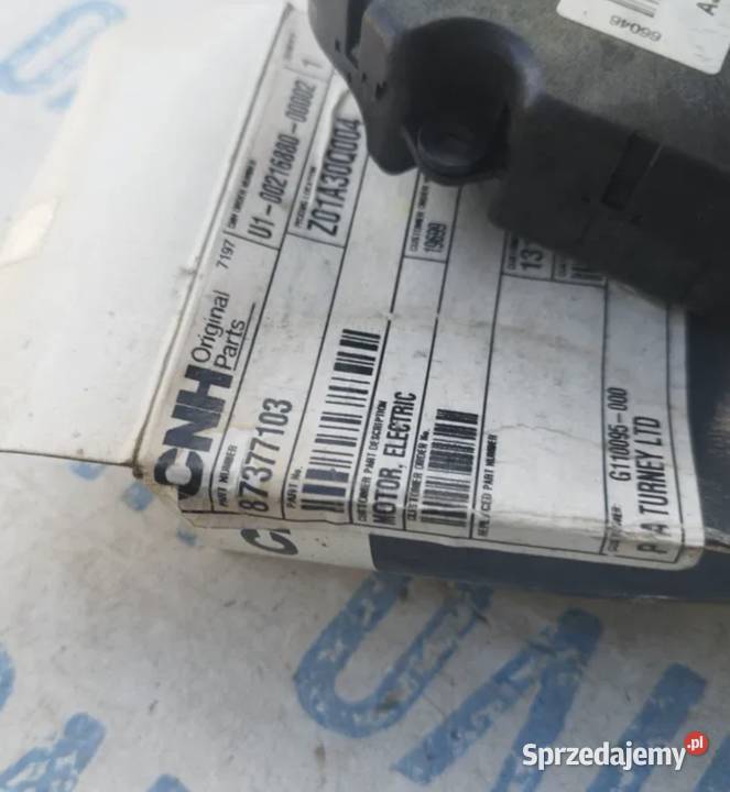 Silnik elektryczny cnh 87377103 ciagnik case Łowicz