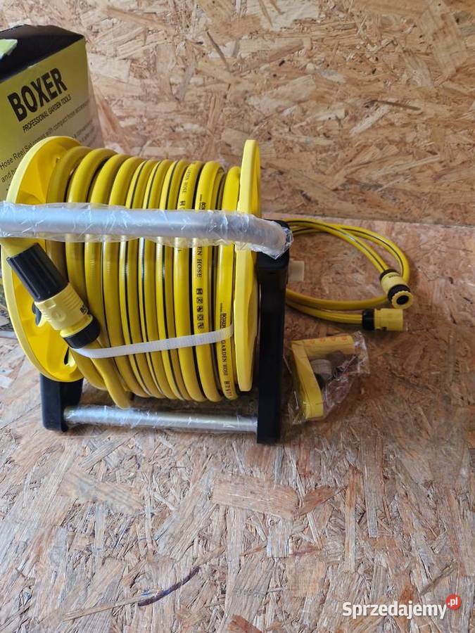 Wąż ogrodowy z wózkiem 12 34 35m BX3246 Węże wielkopolskie