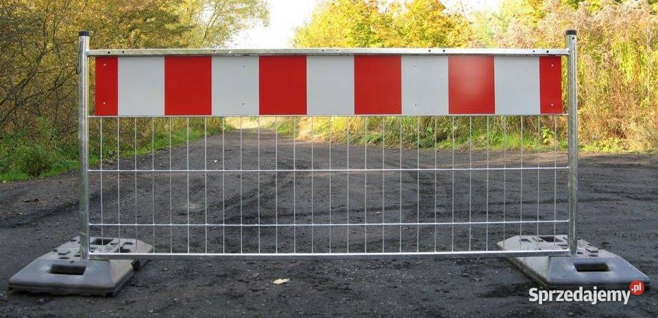 Zapora drogowa siatkowa U20a zapora drogowa Przęsła Szczecin