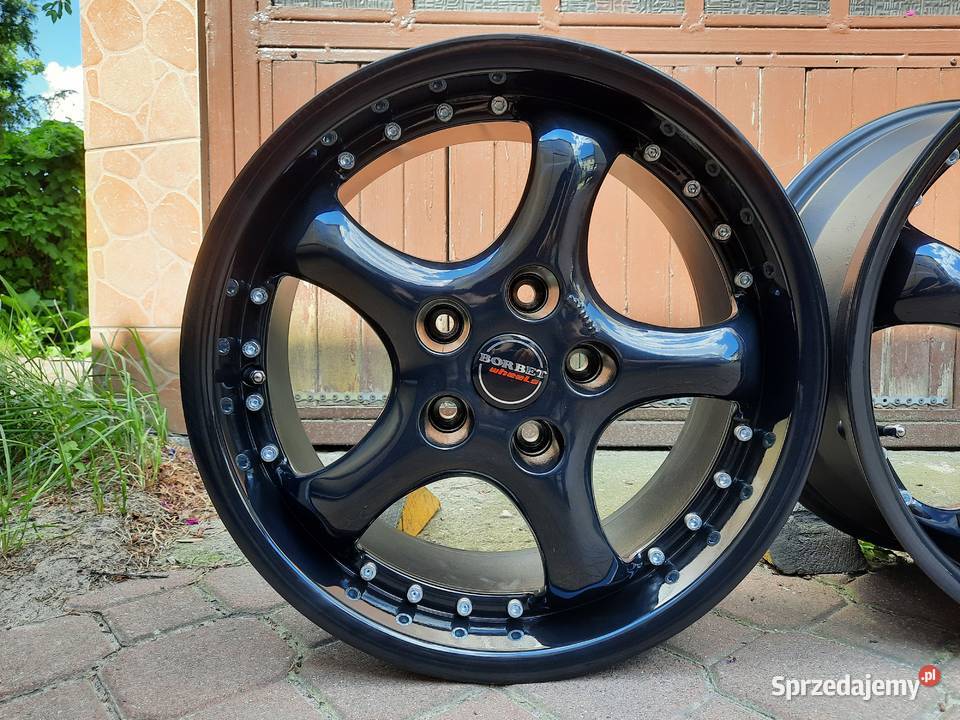 Alufelgi Borbet 5x120 17 8J ET 35 BMWVW T5 Nowe Koła i felgi Biała Podlaska