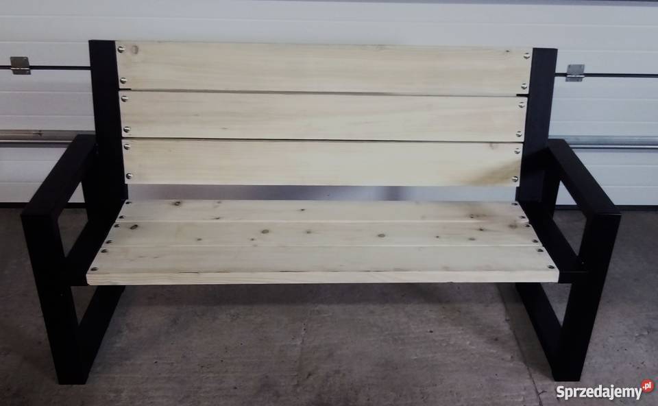 NOWOCZESNA ŁAWKA OGRODOWA PARKOWA MIEJSKA MEBLE Kraków