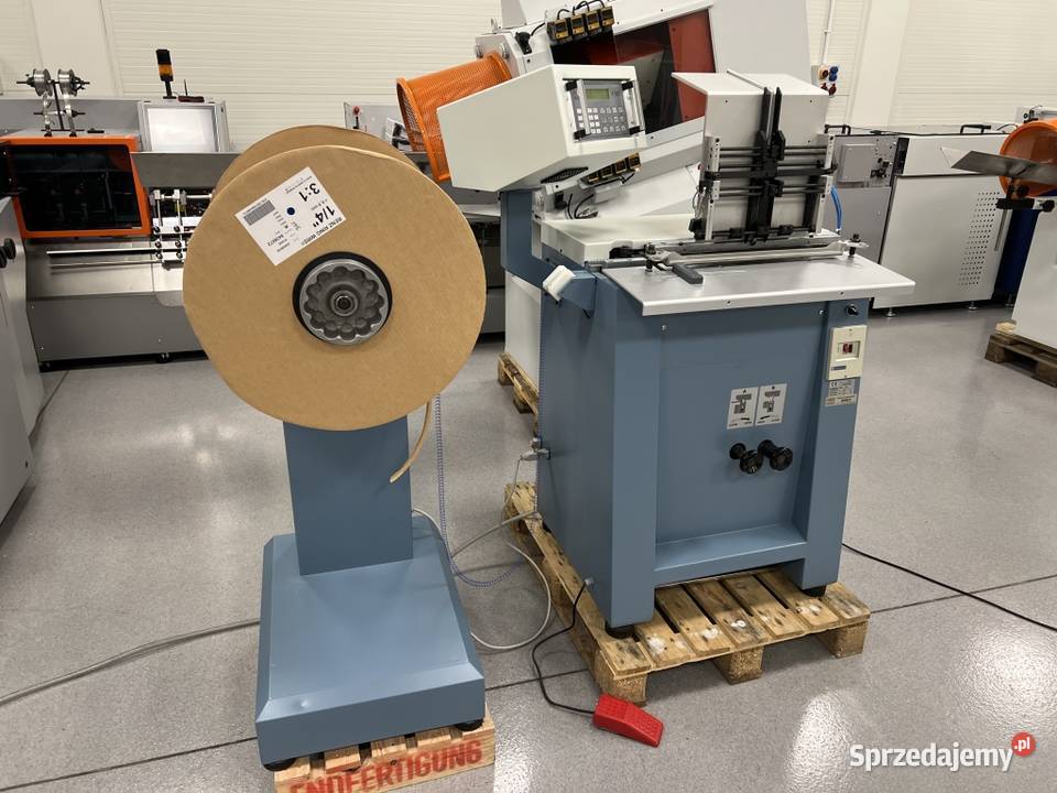 Półautomat do oprawy spiralnej Rilecart R500 Produkcja mazowieckie Radom