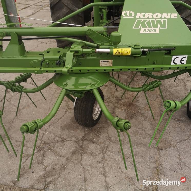 Przetrząsarka KRONE 6706 Środa Wielkopolska