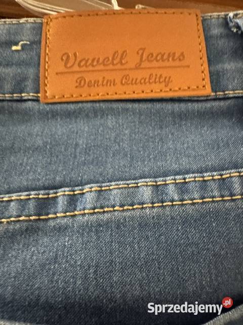 Spódnica damska XXL44 Vavell jeans niebieska Częstochowa