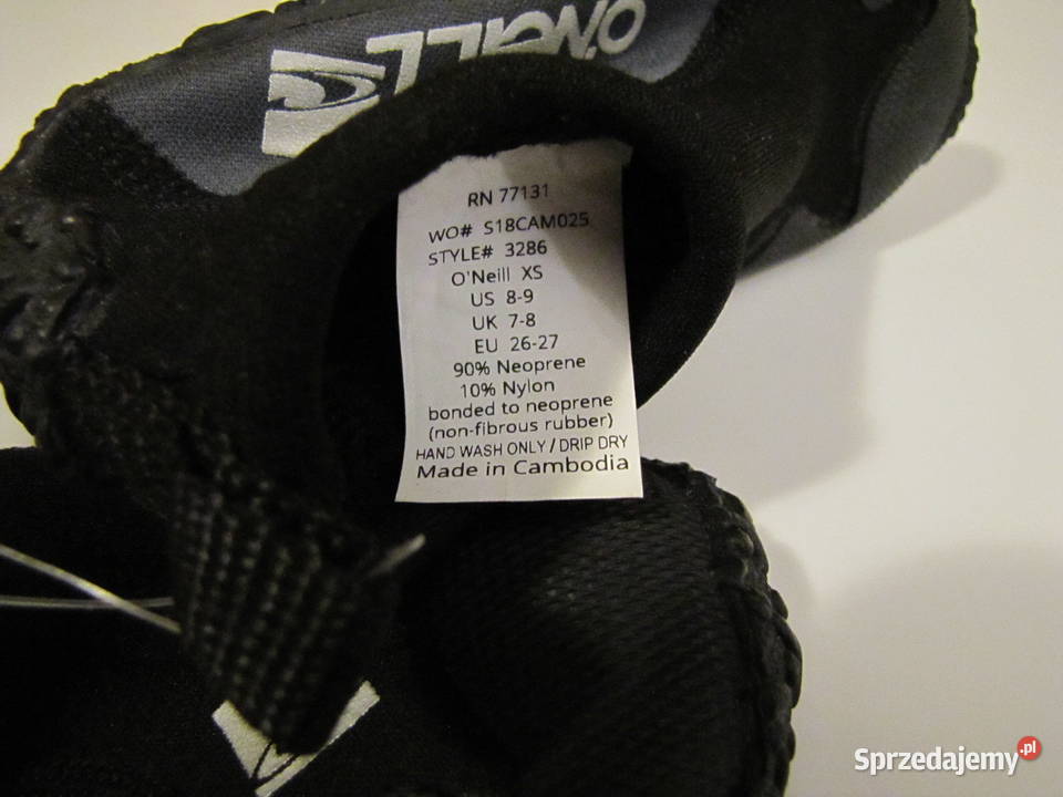 Buty Dziecięce Neopren ONeill Reactor Reef Surfing, windsurfing, kitesurfing Olsztyn