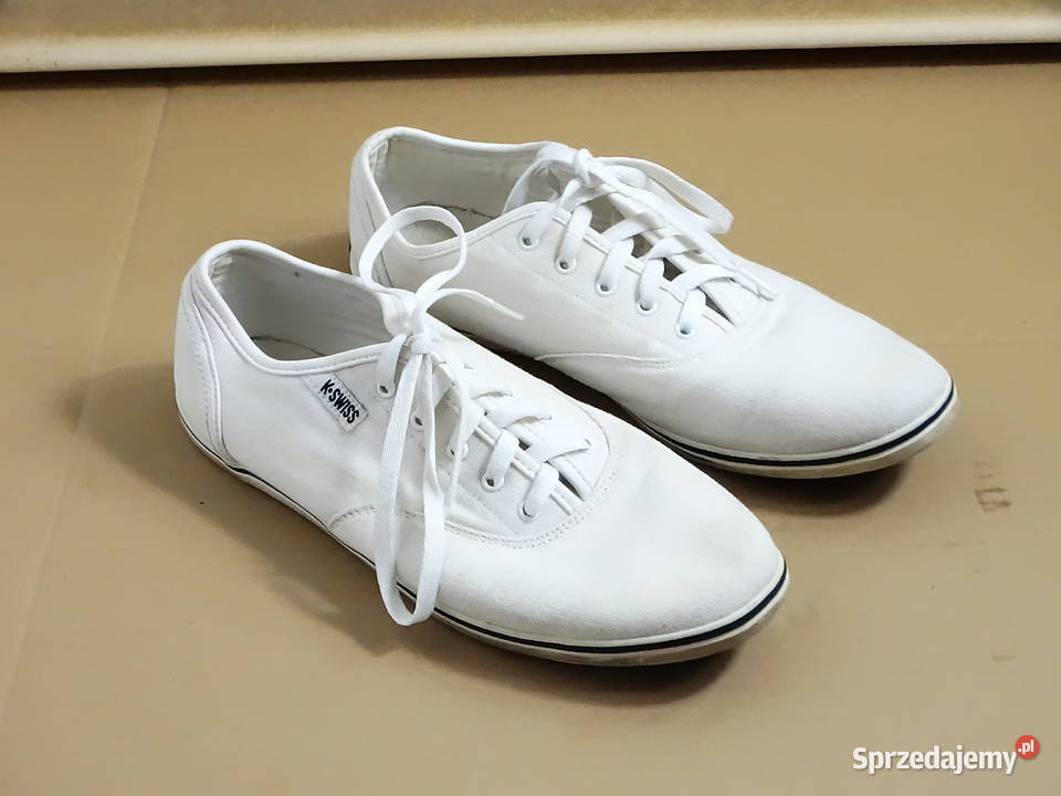 Białe trampki KSwiss męskie 44 285 Stan Biłgoraj