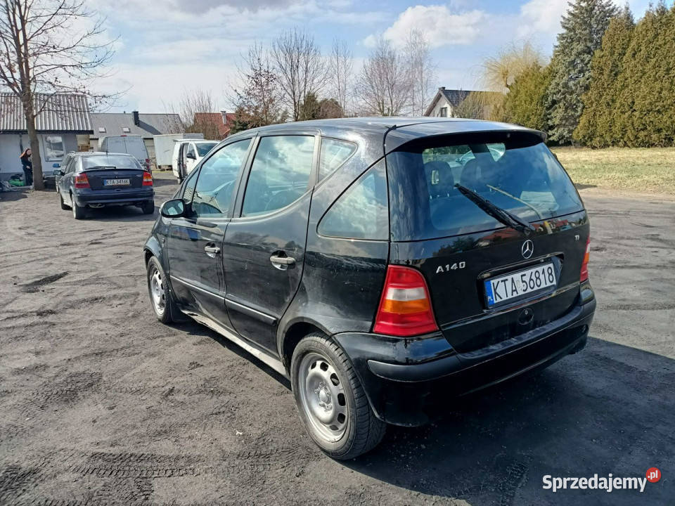 Mercedes A 140 Mercedes A klasa 14 04r W168 Rok produkcji 2004 Tarnów