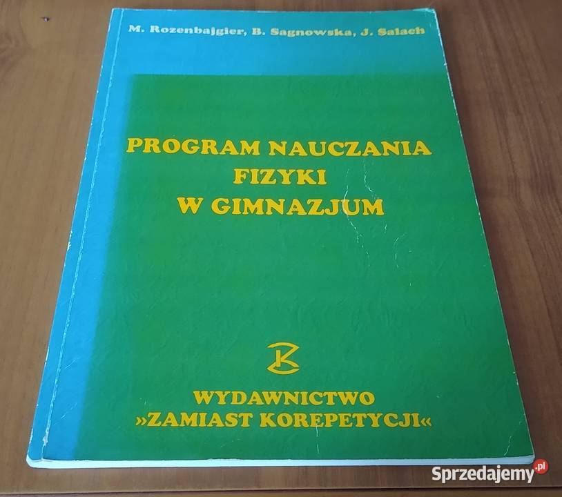 Program nauczania fizyki w gimnazjum fizyka Gdańsk