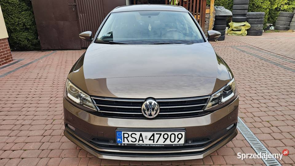 Volkswagen Jetta A6 2015r 14TSI 125 Salon LED poduszka powietrzna podkarpackie Zarszyn