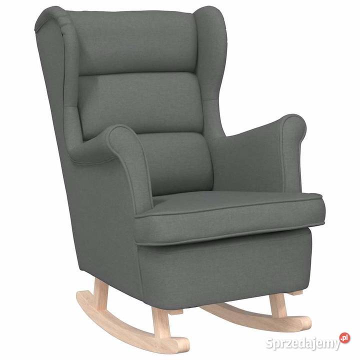 vidaXL Fotel bujany ciemnoszary 74x90x102 sprzedam