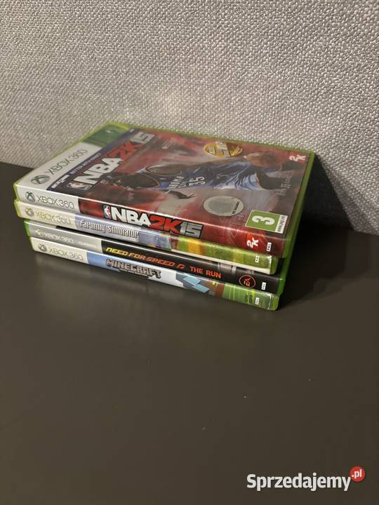 sprzedam 4 gry używane na Xboxa sprzedam