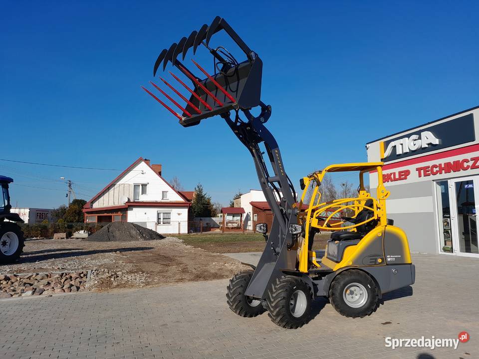 Ładowarka przegubowa EUROTRAC W11 ramka krokodyl mazowieckie Ciechanów