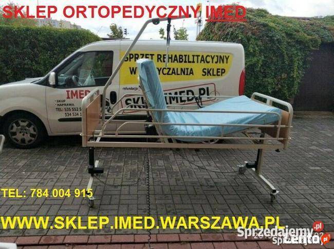 Łóżko Ortopedyczne Elektryczne na pilota Wynajem Sprzęt rehabilitacyjny i ortopedyczny mazowieckie Warszawa