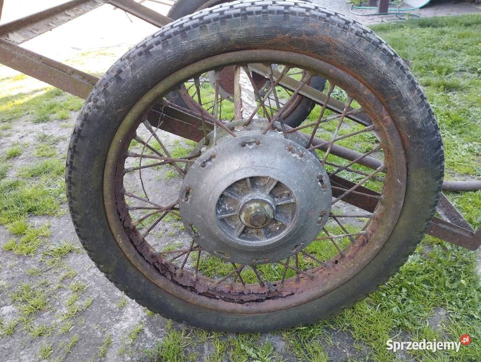 Wózek transportowy ogrodowy koła junak Parczew