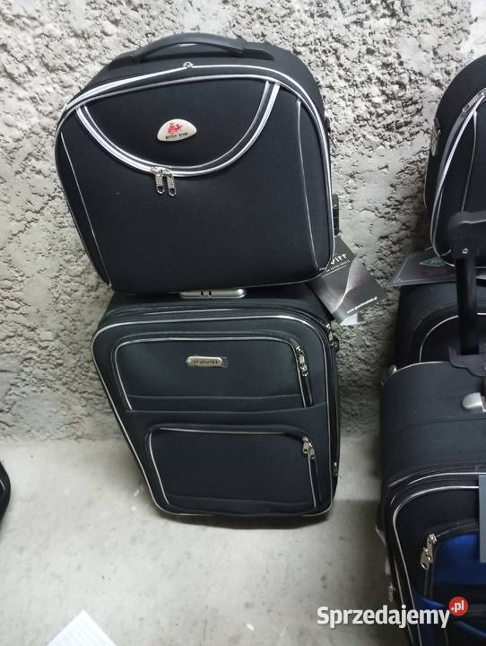 walizka kabinowa z kuferkiem z codury podróżna Lublin