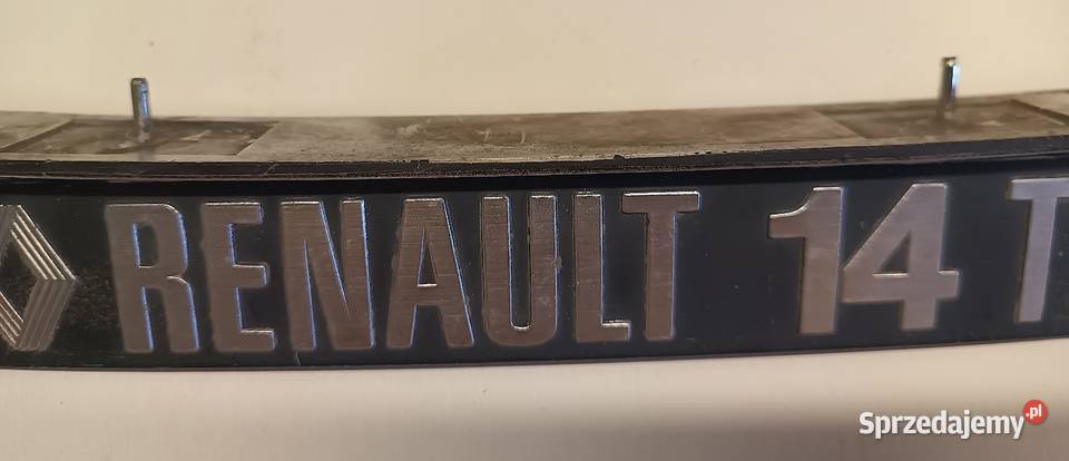 Renault 14 TL emblemat znaczek ORYGINAŁ lata Nysa sprzedam