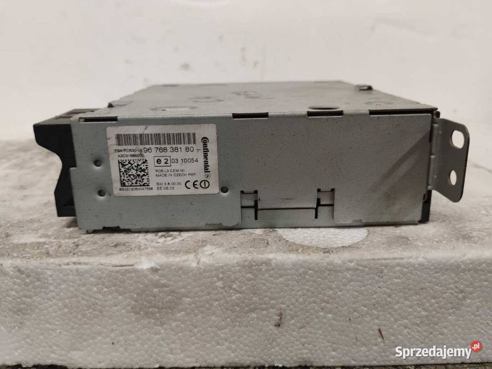 RADIO CD CITROEN C4 II B7 9676838180 wielkopolskie