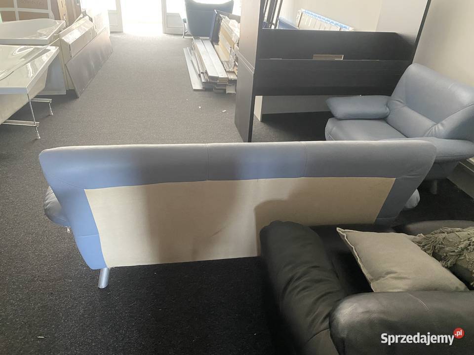 Komplet wypoczynkowy sofa i fotel kolor Reguły