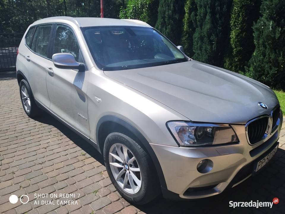 BMW X3 4x4 automat salon Polska pierwsza autoalarm BMW wielkopolskie Piła