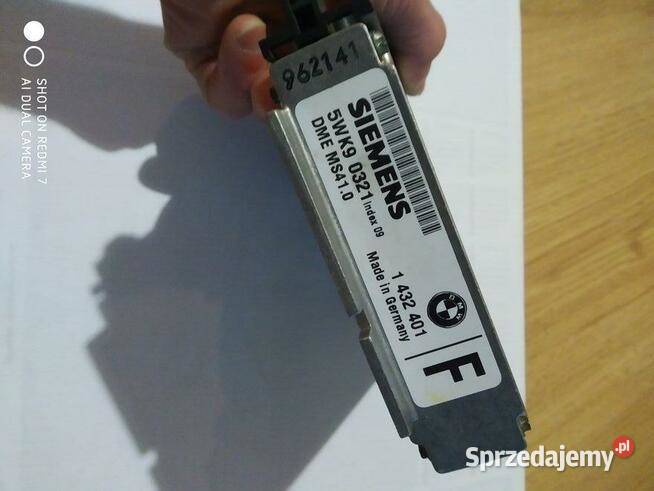 Komputer sterownik silnika BMW E39 520i 1432401 łódzkie Tomaszów Mazowiecki sprzedam