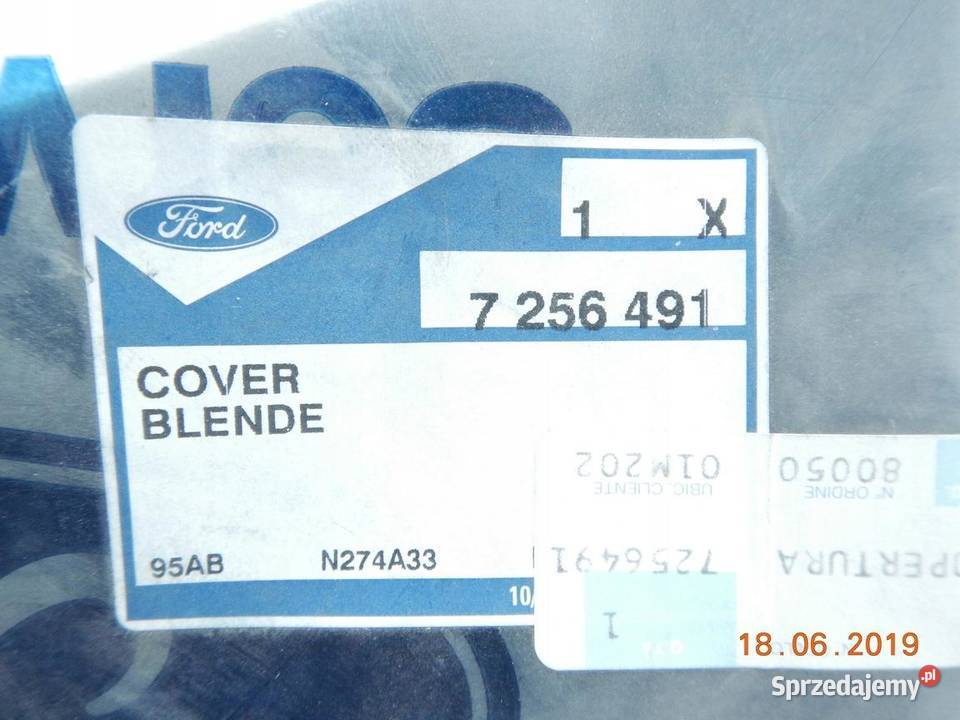 TRÓJKĄT DRZWI LEWY FORD TYŁ ESCORT MK7 ORYGINAŁ