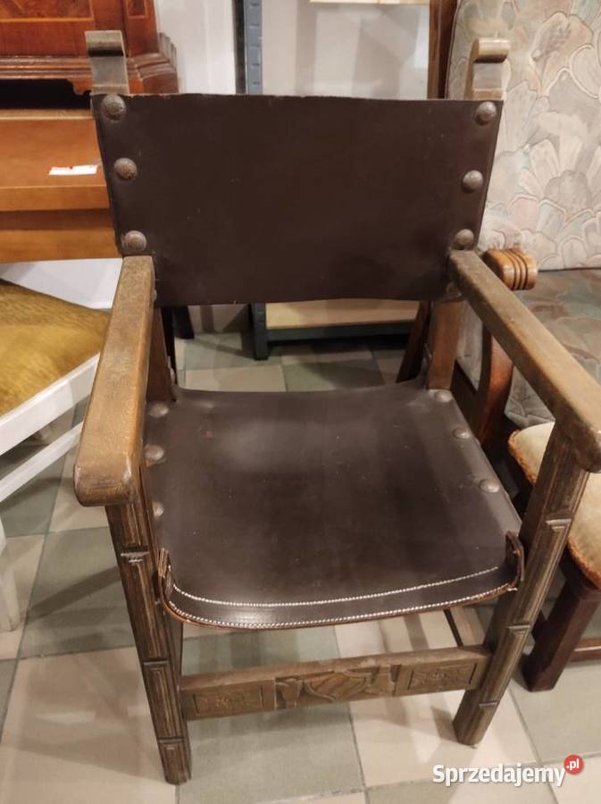 Krzesło fotel królewski warmińsko-mazurskie Ełk sprzedam