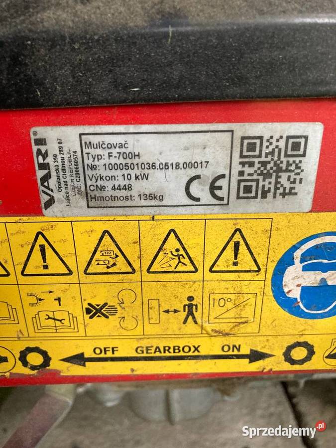 Kosiarka VARI Hydro F700 do dużych traw i nie śląskie Bielsko-Biała