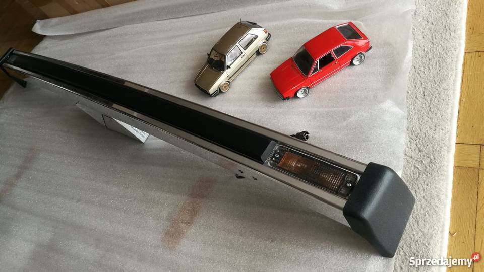 Zderzak przedni do VW Caddy mk1 CHROM CZARNY Karoseria sprzedam