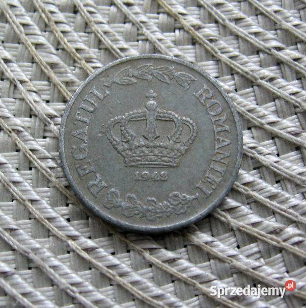 Rumunia 5 Lejów 1942r Cynk wielkopolskie Kalisz