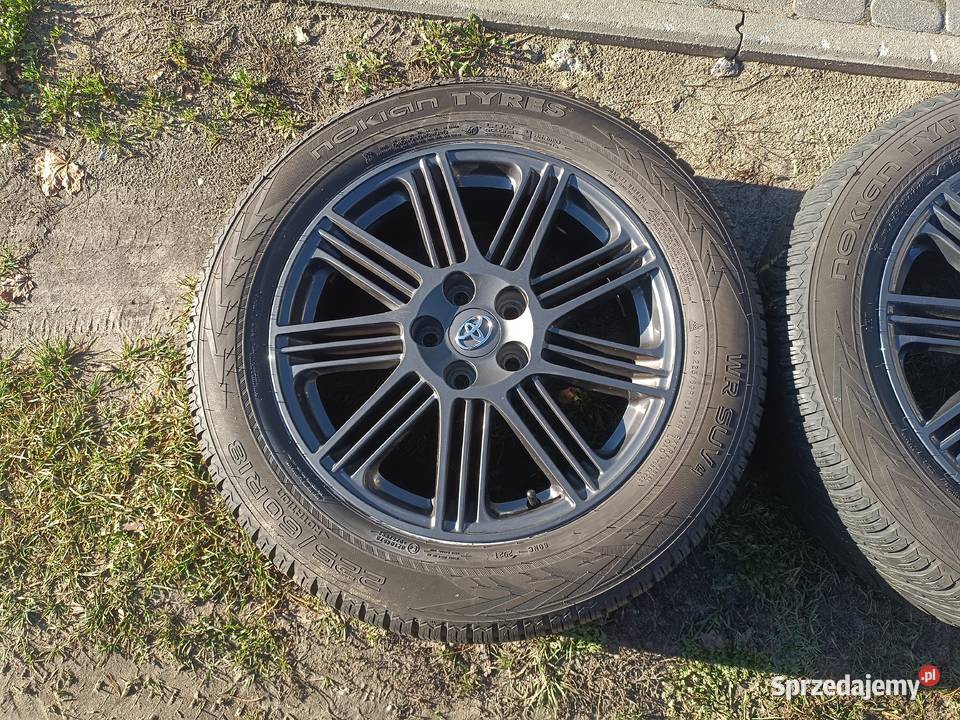 Toyota RAV4 oryginalne alu 18 opony zimowe