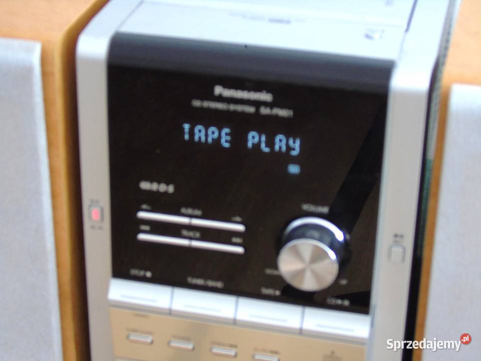 Wieża Panasonic SAPM21 kolumny CD radio RDS Jasło