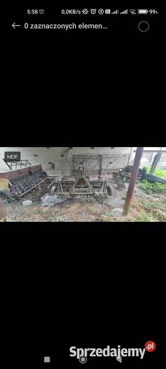 Agregat uprawowy 220 niemiecki mazowieckie Jadwinów