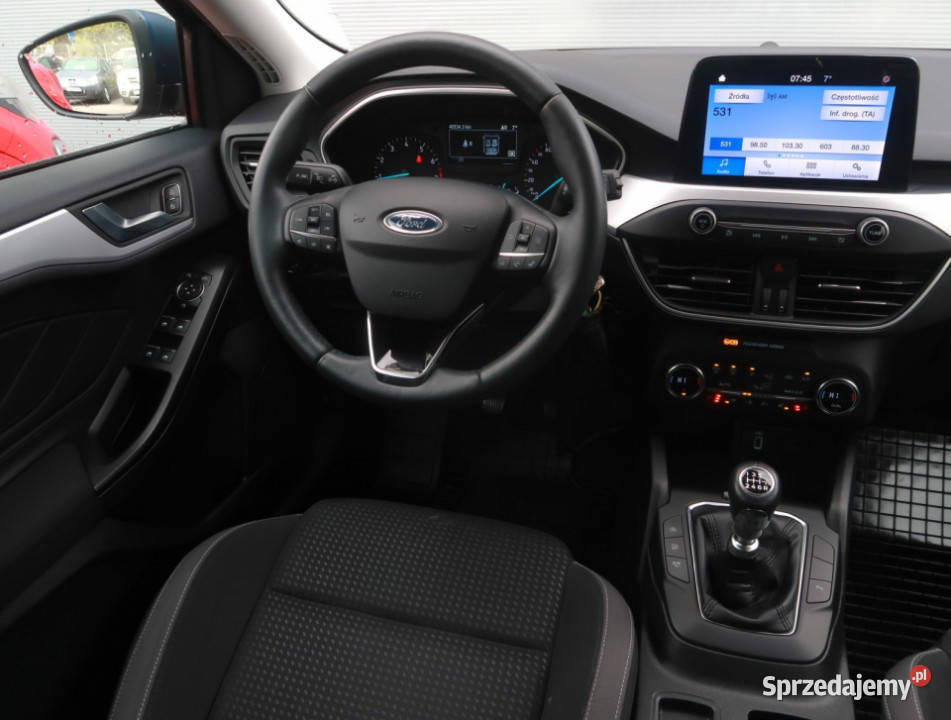 Ford Focus 10 EcoBoost niebieski Katowice