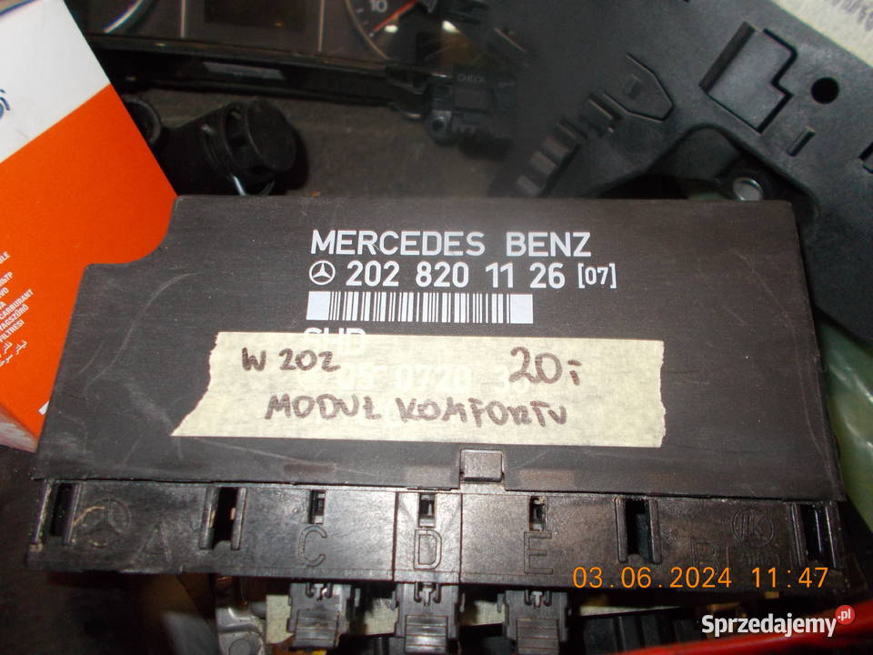 mercedes w 202 moduł komfortu osobowe Namysłów