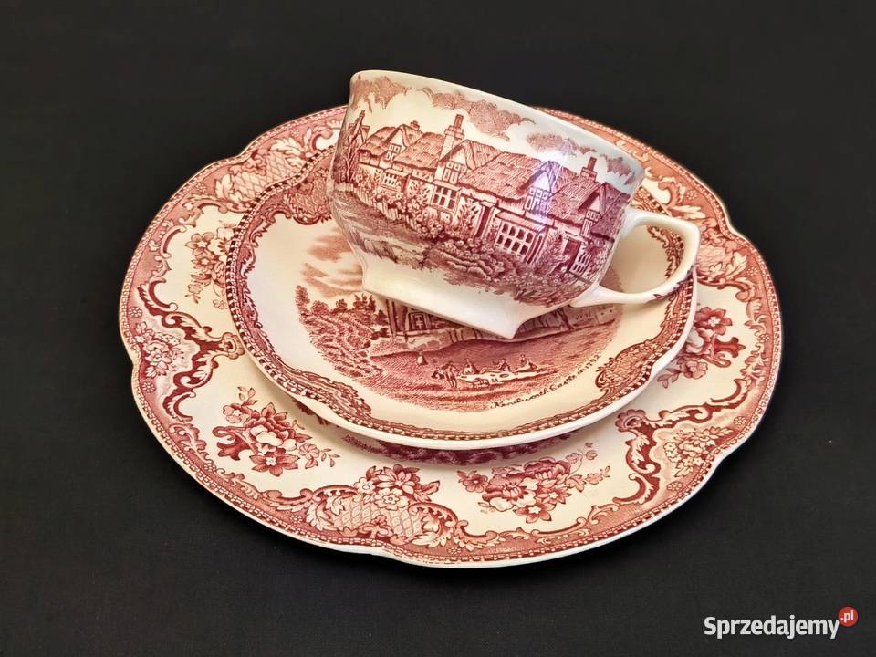 Zestaw kawowy trio angielski Johnson Bros Old Chełm