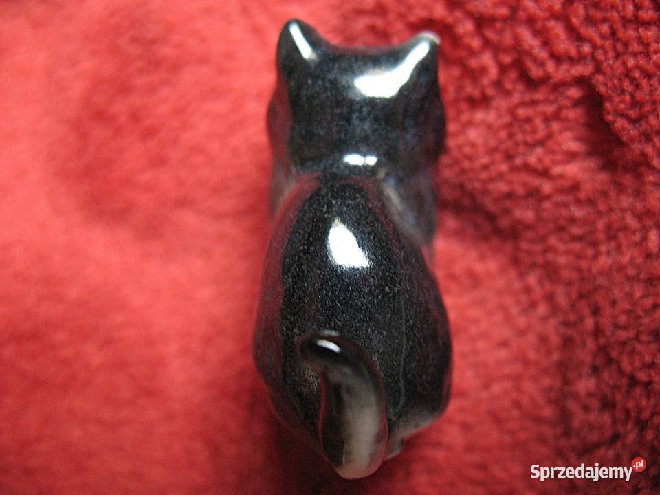 Kot miniatura figurka porcelana 25 x 3 x 15 Siedlce sprzedam