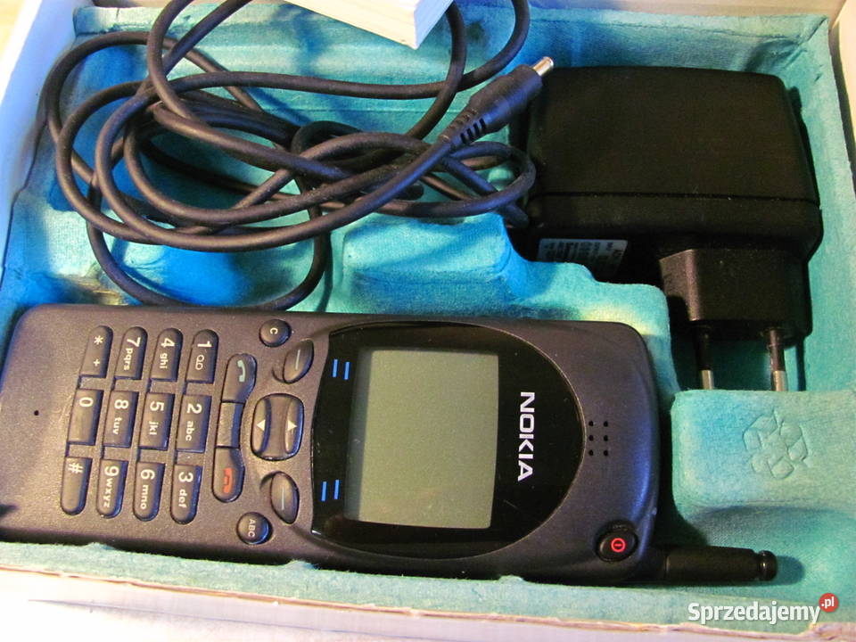 Stary telefon komórkowy NOKIA 2110 w pudełku Telefony i Akcesoria łódzkie Łódź