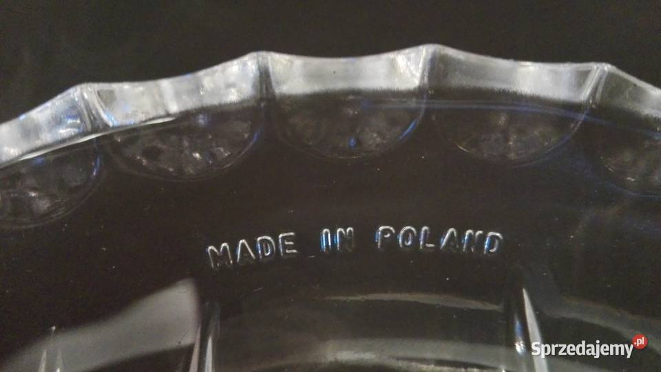 Patera na nóżkach sygnowana Made in Poland podlaskie Warpechy Stare sprzedam