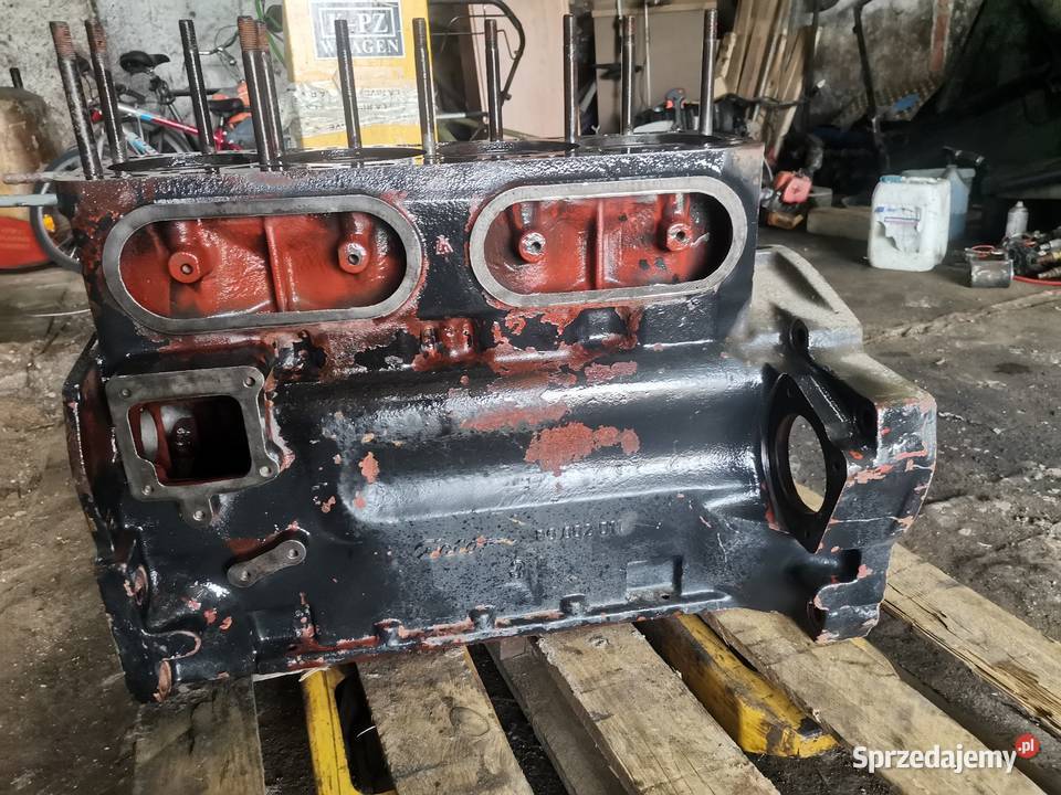 Blok silnika zetor ursus c385 nie spawany stary Grudziądz