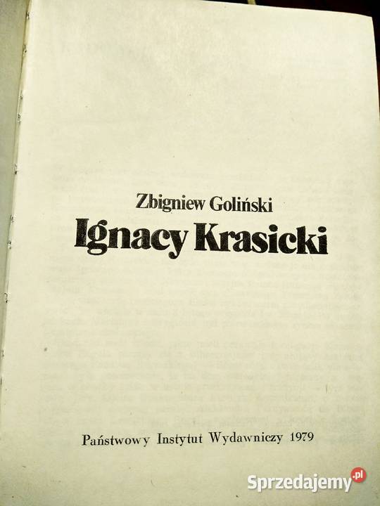 Krasicki biografie książki szkolne księgarnie mazowieckie