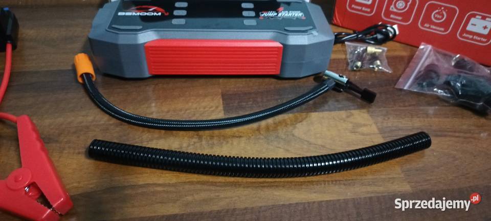 Booster jump starter powerbank latarka kompresor Masłomiąca