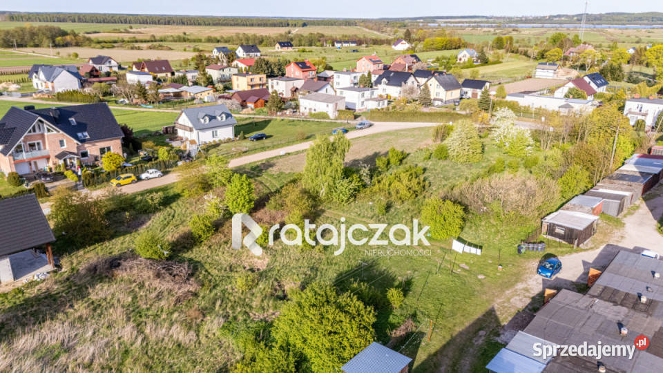 Działka Wierzchucino Kapitańska 1531m2 woda